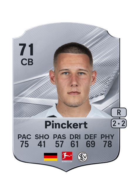 Carte de Lukas Pinckert