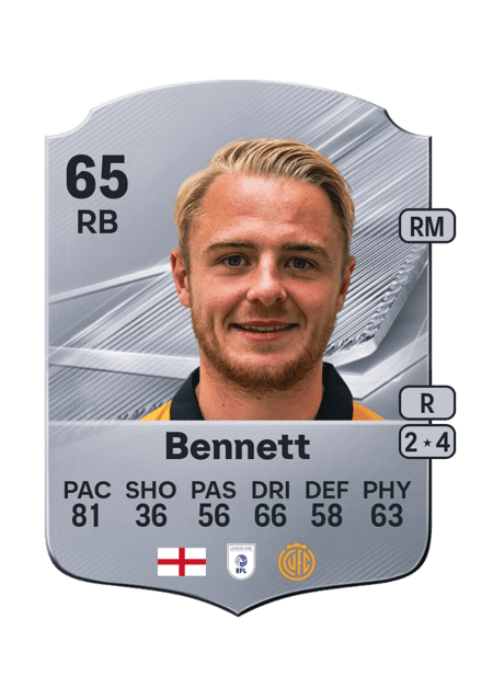 Carte de Liam Bennett
