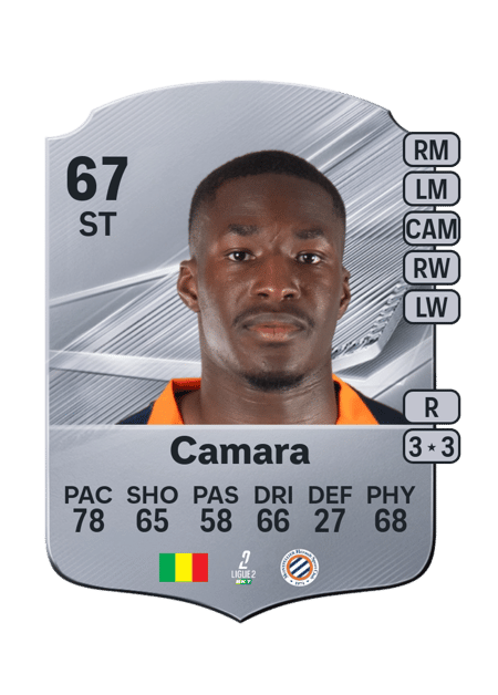 Carte de Mamadou Camara