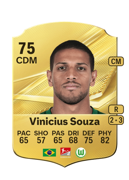 Carte de Vinicius Souza