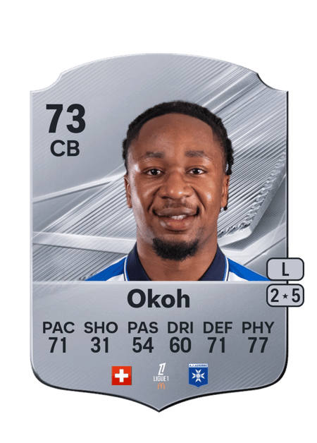 Carte de Bryan Okoh