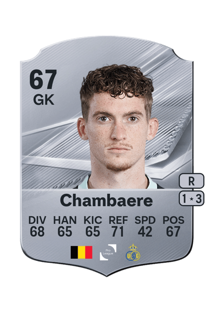 Carte de Vic Chambaere