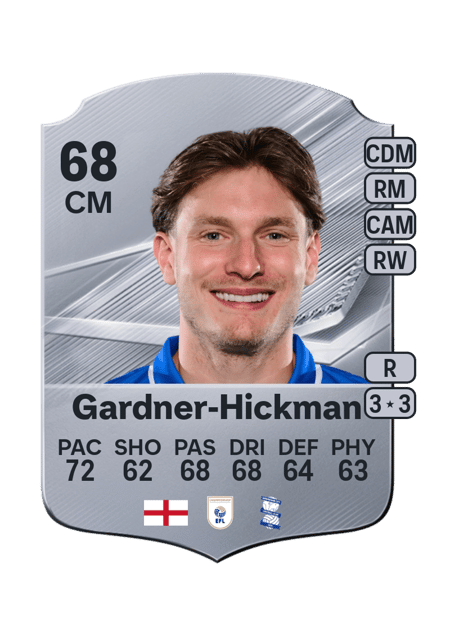 Carte de Taylor Gardner-Hickman
