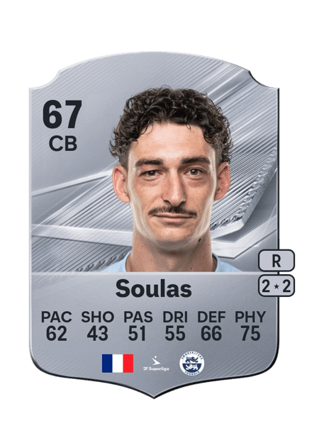 Carte de Maxime Soulas