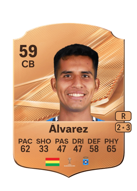 Carte de Eduardo Álvarez