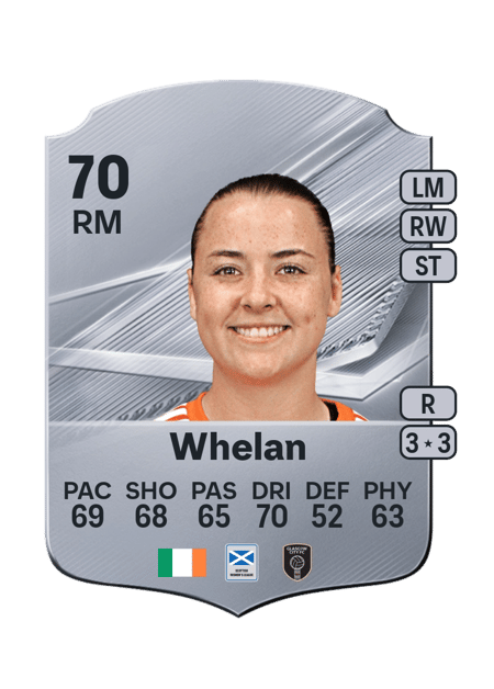 Carte de Emily Whelan
