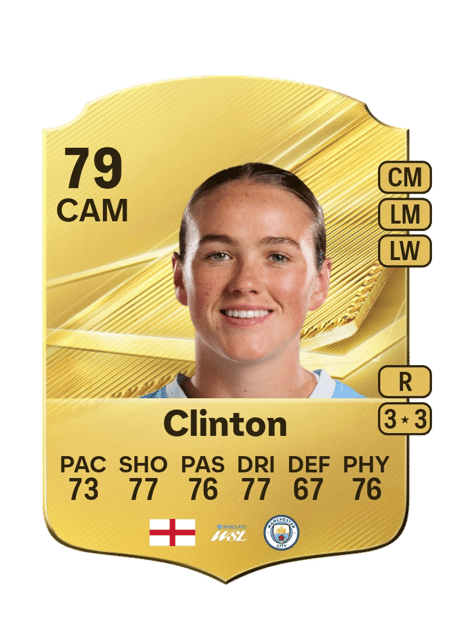 Carte de Grace Clinton
