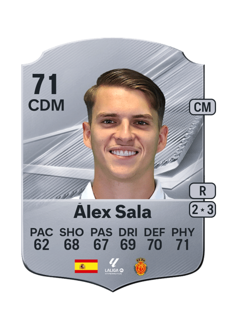 Carte de Álex Sala