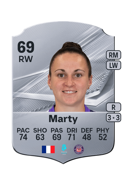 Carte de Chloé Marty