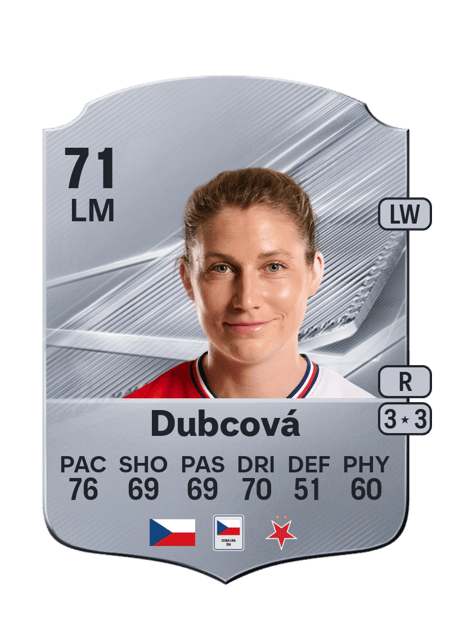 Carte de Kamila Dubcová