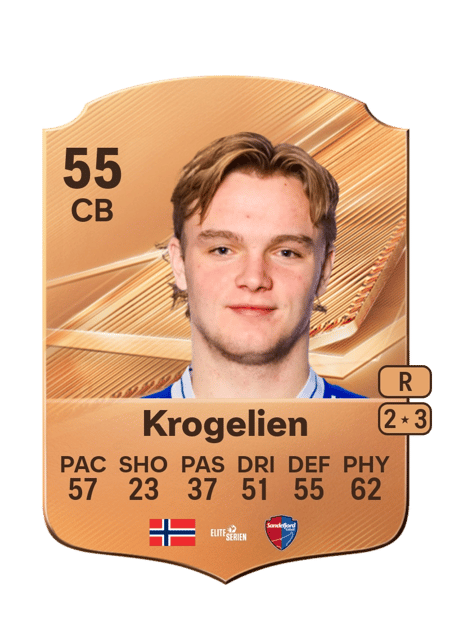 Carte de Håkon Krogelien