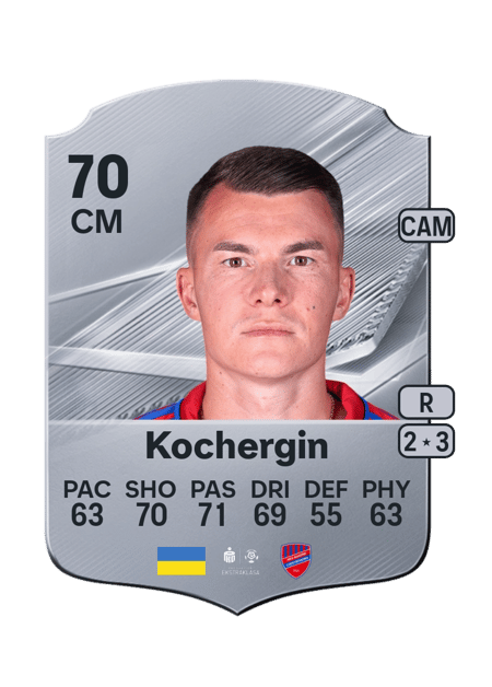 Carte de Vladyslav Kochergin