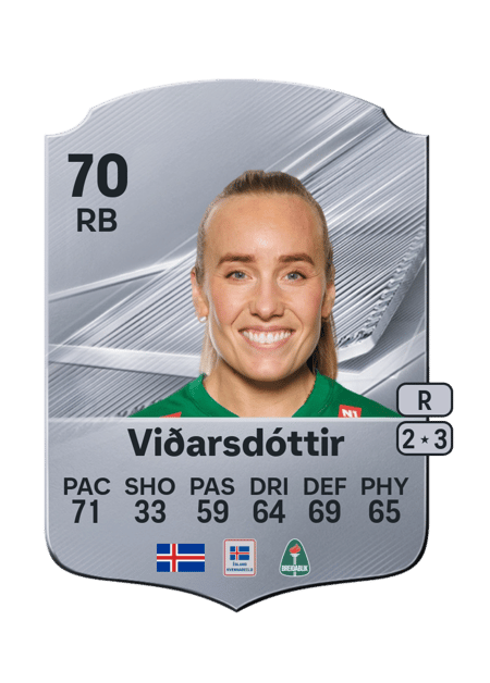 Carte de Elísa Viðarsdóttir