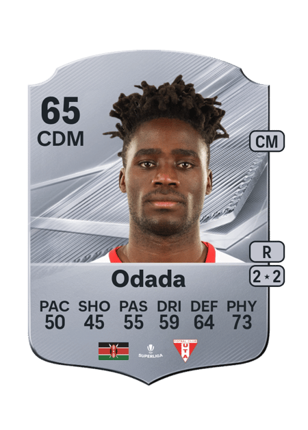 Carte de Richard Odada