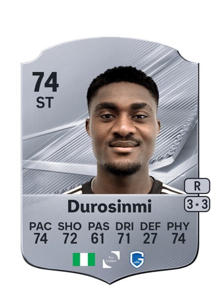 Carte de Rafiu Durosinmi