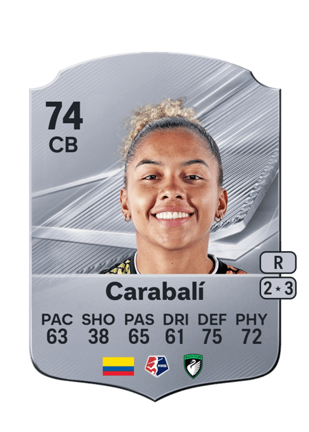Carte de Jorelyn Carabalí