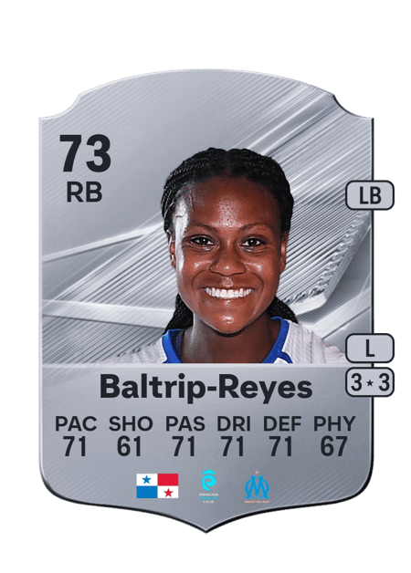 Carte de Carina Baltrip-Reyes