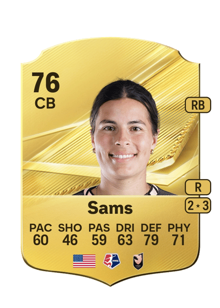 Carte de Emily Sams