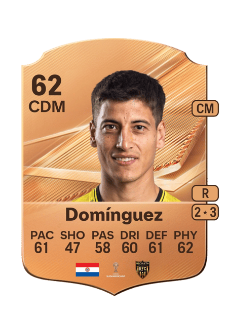 Carte de Ronal Domínguez
