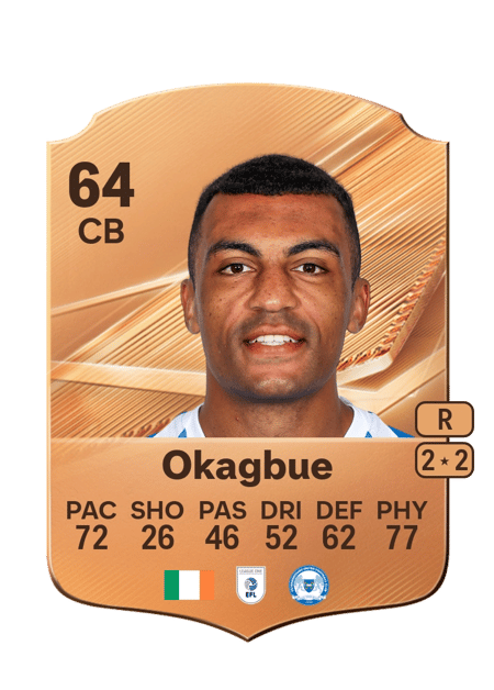 Carte de David Okagbue