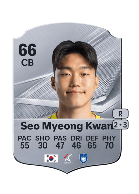 Carte de Seo Myeong Kwan