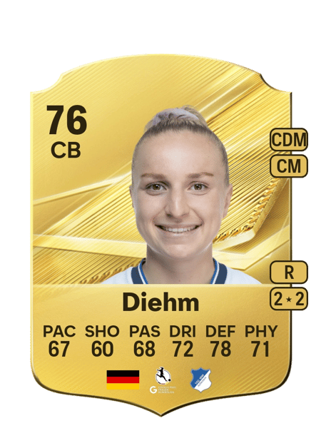 Carte de Vanessa Diehm