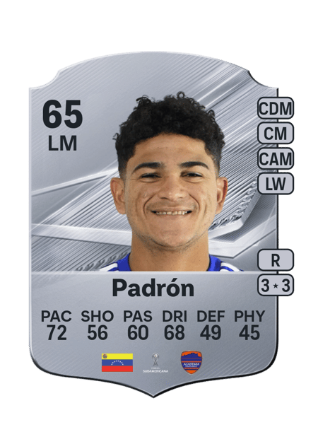 Carte de Gerardo Padrón