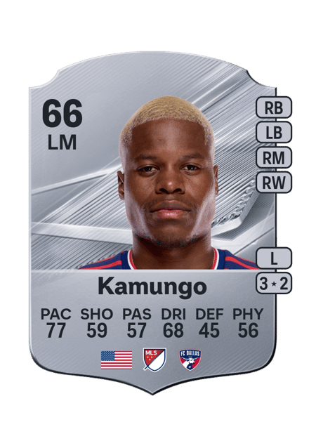 Carte de Bernard Kamungo