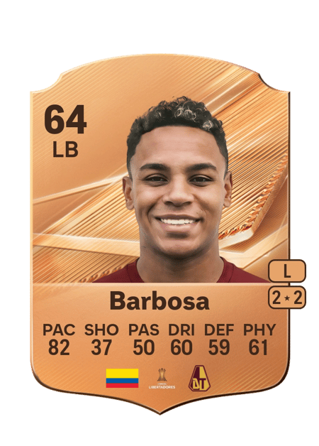 Carte de Shean Barbosa