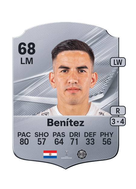 Carte de Romeo Benítez