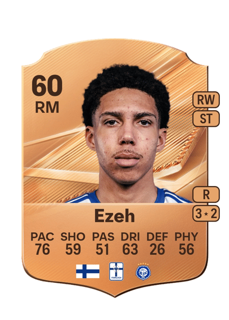 Carte de David Ezeh