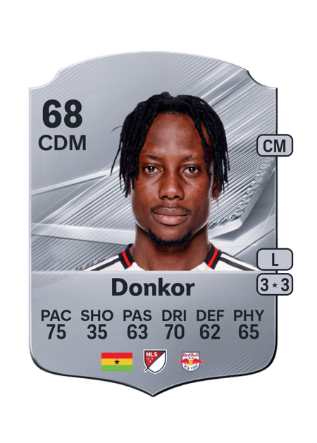 Carte de Ronald Donkor