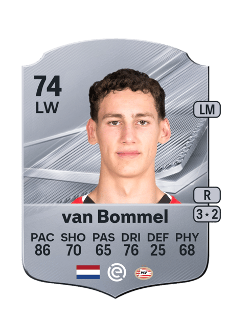 Carte de Ruben van Bommel