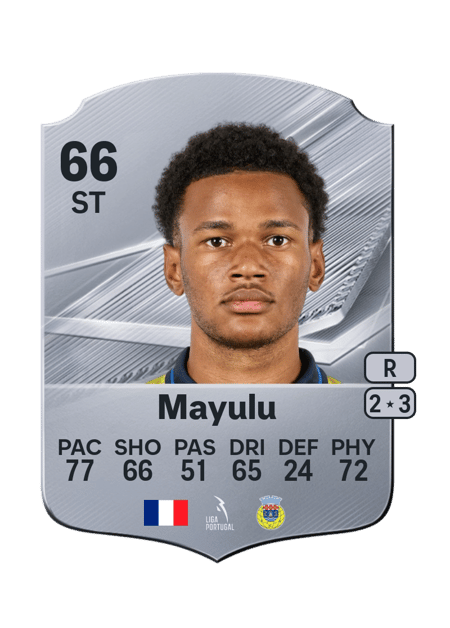 Carte de Fally Mayulu