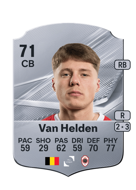 Carte de Rein Van Helden