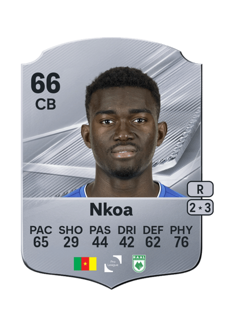 Carte de Patrick Nkoa