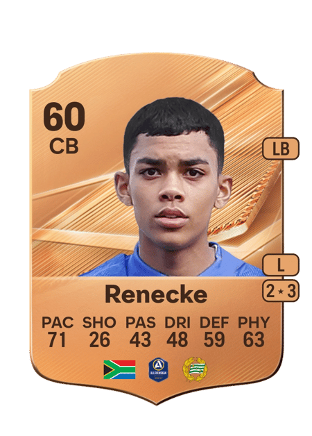 Carte de Waylon Renecke