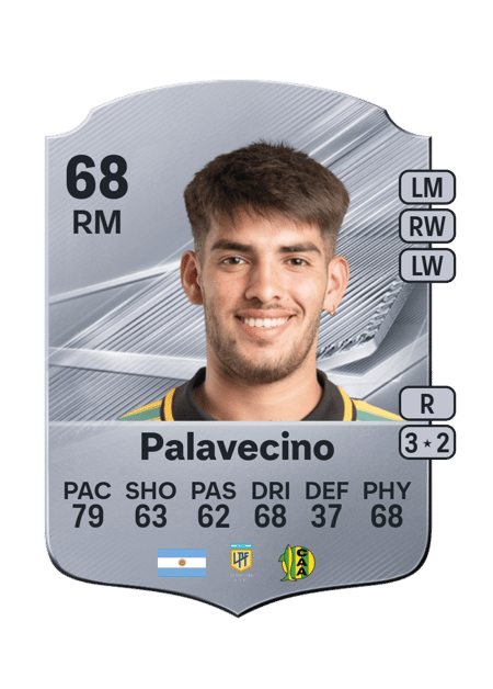 Carte de Agustín Palavecino