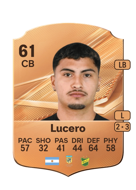 Carte de Samuel Lucero