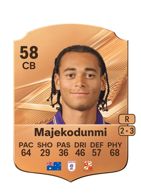 Carte de Kaelan Majekodunmi