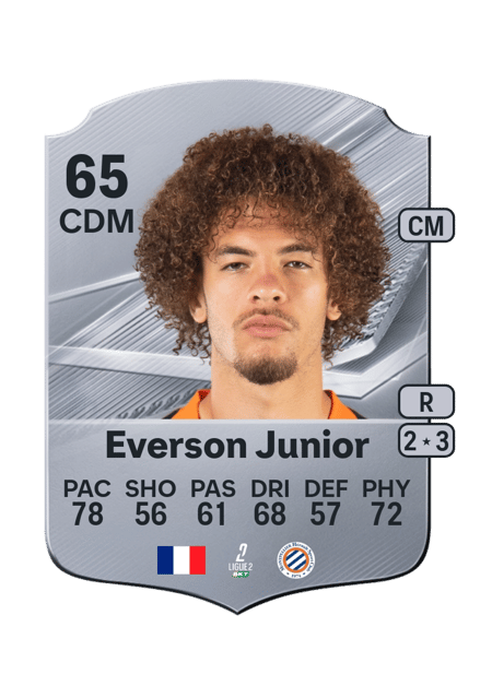 Carte de Everson Junior