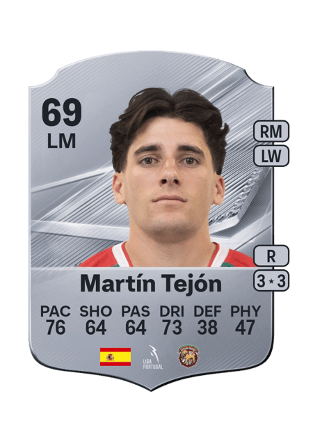 Carte de Martín Tejón
