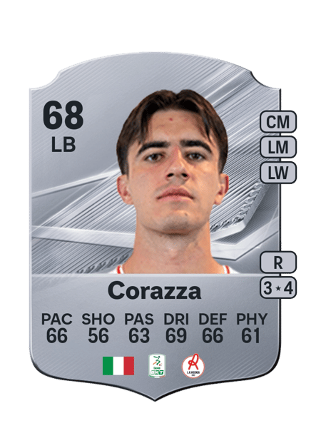 Carte de Tommaso Corazza