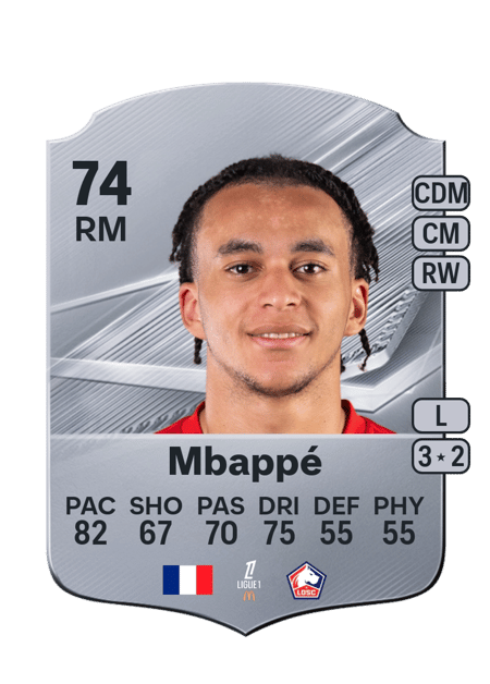 Carte de Ethan Mbappé