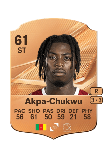 Carte de Hemsley Akpa-Chukwu