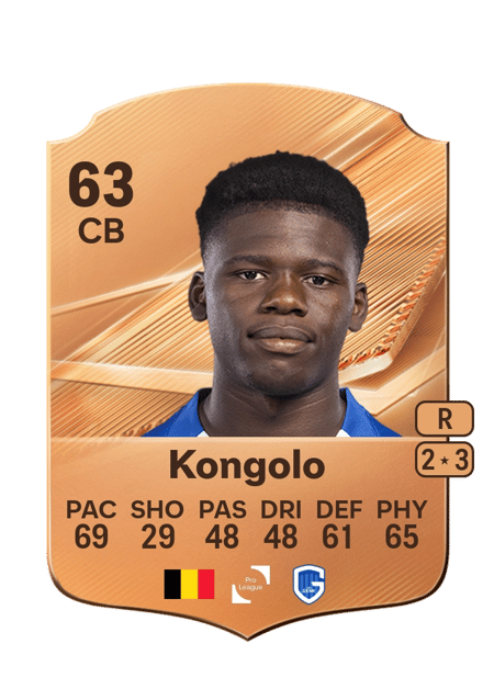 Carte de Josue Kongolo