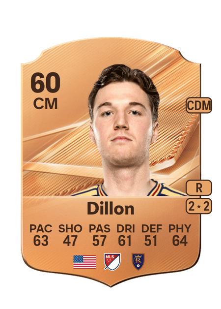 Carte de Griffin Dillon