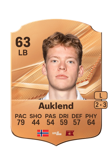 Carte de Vetle Auklend