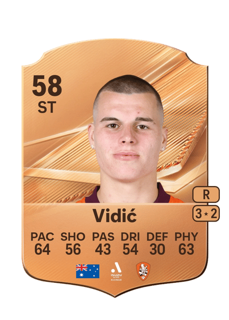 Carte de Justin Vidić