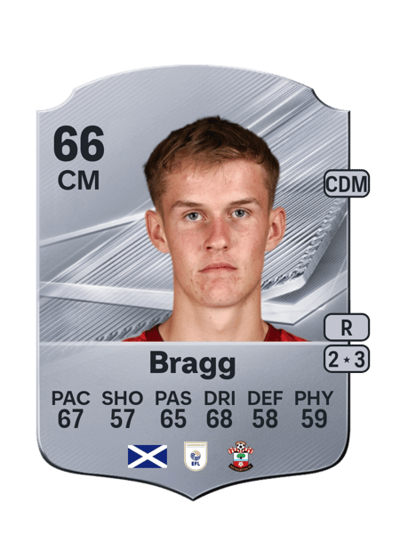 Carte de Cameron Bragg
